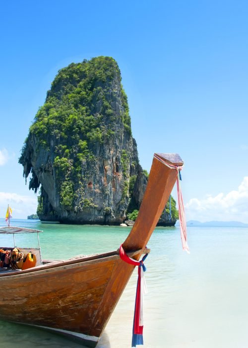 Railay beach, Krabi, Andaman sea Thailand